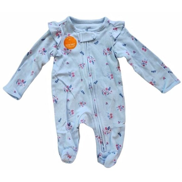 Carter's Newborn Girls Sleeper Pajamas NWT - Picture 4 of 5